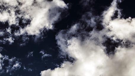 Dramatic Sky with Clouds for Serenity and Calmness wallpaper