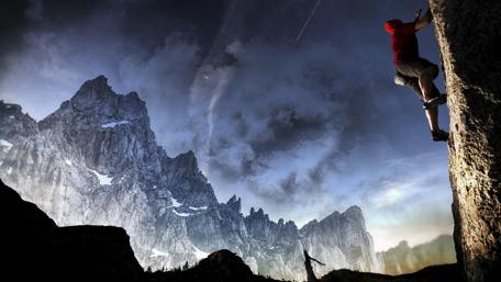 Rock climbing wallpaper