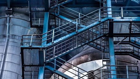 Industrial Staircase Texture Design for Modern Spaces wallpaper
