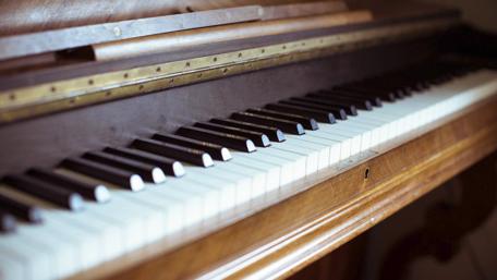 Elegant Piano Keys for Music Lovers wallpaper