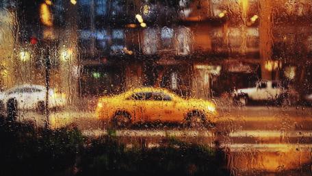 Life Through a Rainy Window wallpaper