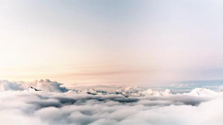 Above the Clouds Embracing Tranquility and Beauty wallpaper