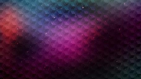 Vibrant Geometric Galaxy Design wallpaper