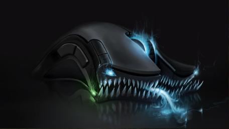 Beastly Digital Predator Unleashed wallpaper