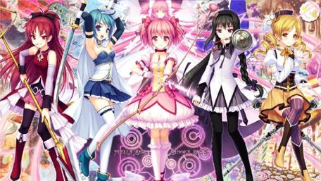 Magical Heroines Unite in Fantasy World wallpaper
