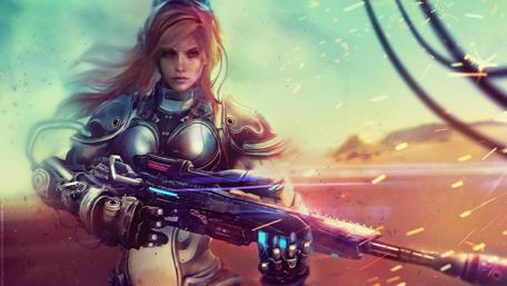 Future Warrior Astrid wallpaper