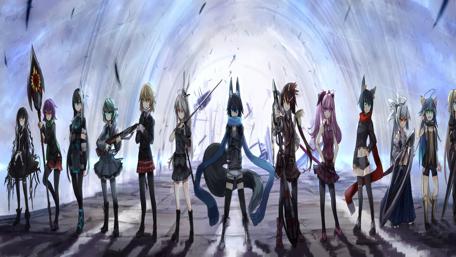 Epic Anime Squad Adventure Wallpaper wallpaper