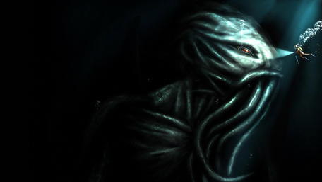Eldritch Terror Beneath the Waves wallpaper