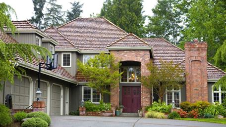 Charming City Home Surrounded by Nature wallpaper