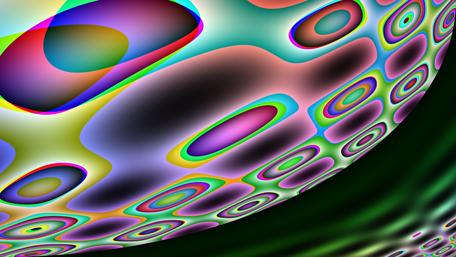 Vibrant Abstract Patterns in Motion wallpaper
