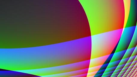 Vibrant Waves of Light and Color wallpaper