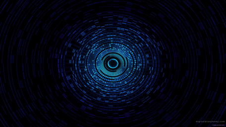 Blue Core Nexus wallpaper