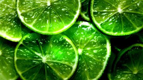 Vibrant Lime Slices Wallpaper wallpaper