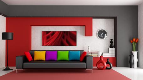 Vibrant Living Room Design Inspiration wallpaper