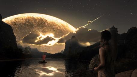 Mystical Landscapes of a Distant World wallpaper