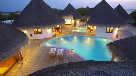 Tropical Paradise Retreat by the Pool wallpaper