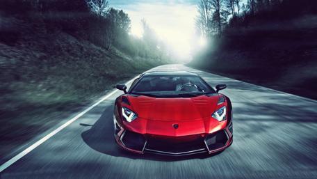 Mesmerizing Red Dream Car Wallpaper wallpaper