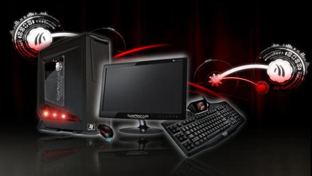 Digital High-Tech Computer Setup wallpaper