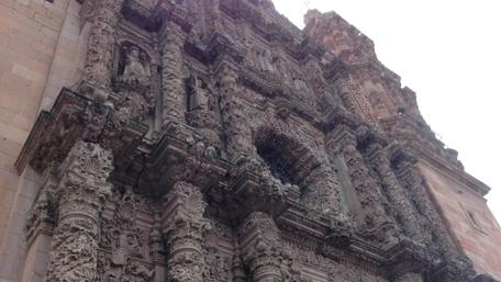 Intricate Architecture of Zacatecas Cathedral wallpaper