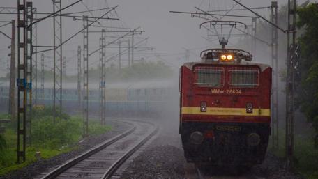 Mystical Monsoon Journey in India’s Cityscape wallpaper