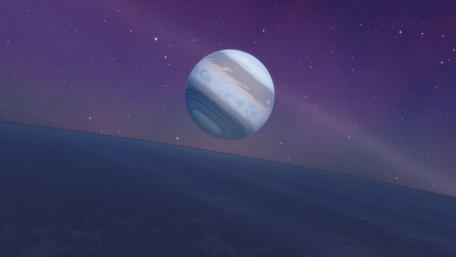 Cosmic Serenity with a Celestial View wallpaper