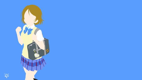 Charming Anime School Girl Wallpaper wallpaper