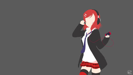 Elegant Maki in Minimalist Style wallpaper
