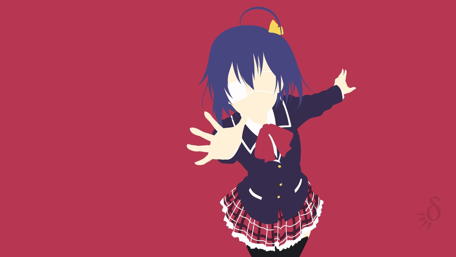 Rikka Takanashi in Minimalist Style wallpaper