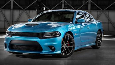 Stunning Blue Dodge Charger for Car Enthusiasts wallpaper