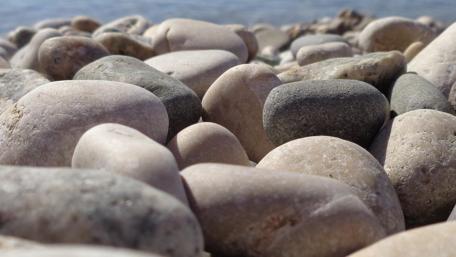 Stones by the Sea wallpaper