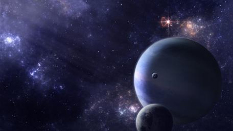 Celestial Harmony of Planets in Space wallpaper