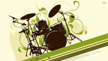 Title: Rhythmic Harmony A Drummer's Delight wallpaper