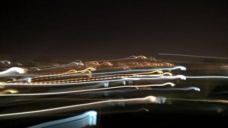 City Lights in Tabriz at Night wallpaper