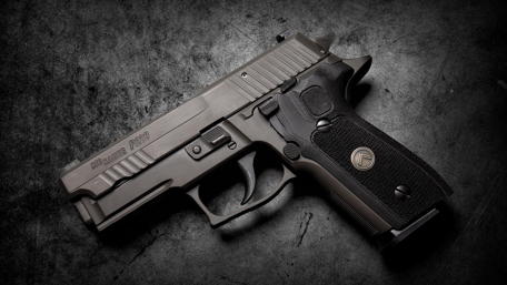 Precision Firearm in Focus wallpaper