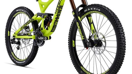 Neon Green Commencal Mountain Bike wallpaper
