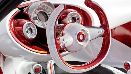 Sleek Interior of a Modern Car Design wallpaper