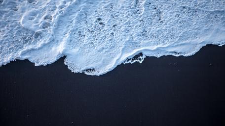 Black sand wallpaper