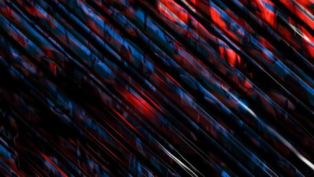 Dynamic Waves of Color Reflection wallpaper