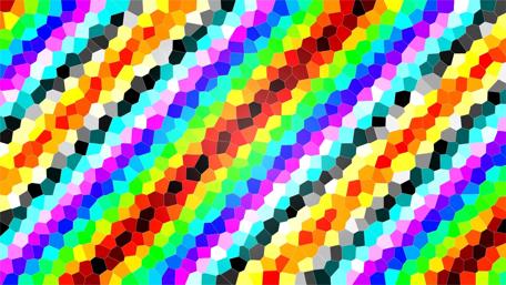 Colorful Geometric Spiral Design wallpaper