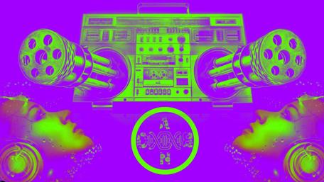 Neon Party Vibes for Festive Celebrations wallpaper