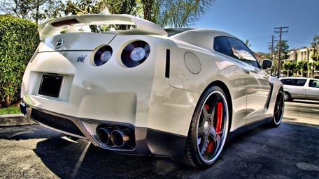 Sleek White Sports Car Wallpaper wallpaper