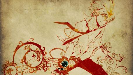 Fiery Tsuna Unleashed in Hiper Mode wallpaper