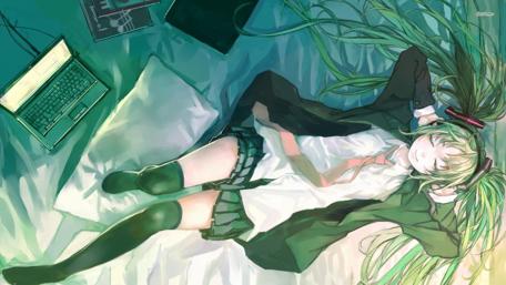 Serenity in Digital Harmony wallpaper