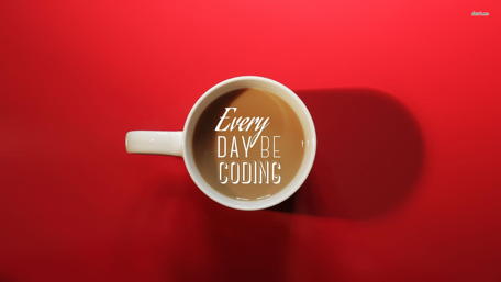 Fuel Your Programming Passion with Coffee wallpaper