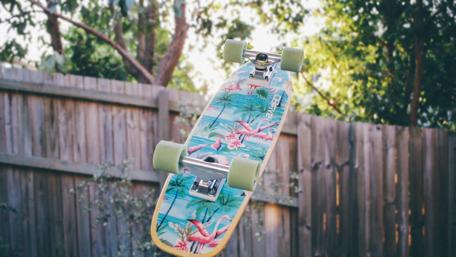 Skateboard Airborne Adventure wallpaper