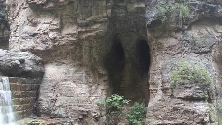 Mysterious Rock Formation in Nature wallpaper