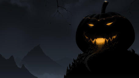 Spooky Pumpkin Celebration Wallpaper wallpaper