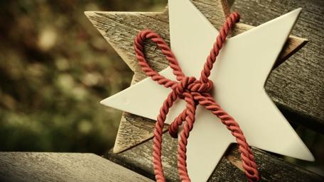 Festive Star Decoration for Celebrations wallpaper