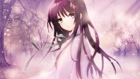 Mystical Autumn Encounter wallpaper