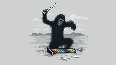 Monkey Maestro Music Magic wallpaper